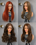 Luxury high end futura blended wigs